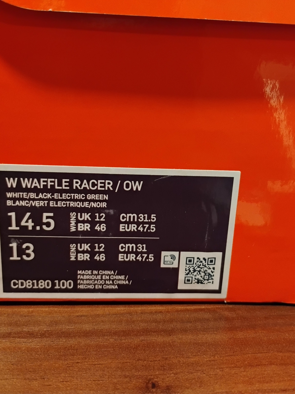 Nike Off-White Waffle Racer - Picture 7 of 9